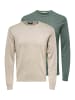 ONLY & SONS Pullover Wyler in Hellgrün / beige