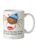 Mr. & Mrs. Panda Becher Spinne Agathe Kaffee mit Spruch in Weiß