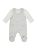 Sterntaler Strampler-Set Jersey Blumen in silber