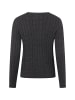 Marie Lund Strickpullover in anthrazit - 0007