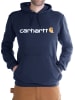 CARHARTT  Logo Sweatshirt in new navy