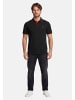 U.S. Polo Assn. Poloshirt USKayle – Classic Fit kurzarm mit Logo-Stickerei in Schwarz-Rot