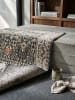 KADIMA DESIGN Kurzflor-Teppich fussbodenheizung-geeignet TRURO Blumenmuster in Erdtöne-Grün
