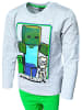 Minecraft Schlafanzug Minecraft Zombie Steve in Grau