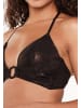 Linga Dore padded bikiniset Triangle in Schwarz Kupfer druck