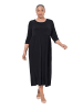 Ulla Popken Kleid in schwarz