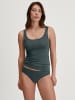 Calida Tank-Top in deep emerald green