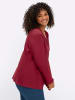 sheego by Joe Browns Langarm-Shirt in kirsche