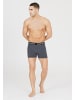 Endurance Boxer Shorts Burke in 1011 Dark Grey Melange