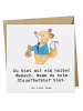 Mr. & Mrs. Panda Deluxe Karte Steuerberater Herz mit Spruch in Weiß
