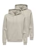 ONLY & SONS Sweatshirt / Hoodie Connor in Silver lining