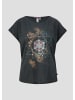 QS T-Shirt in 99D1_schwarz