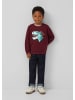 s.Oliver Sweatshirt in 3900_bordeaux