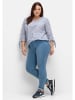 sheego Jeggings in blue Denim