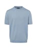 FYNCH-HATTON Strick-Shirt in hellblau