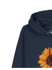 wat? Apparel Sweatshirt Sonnenblume in Dunkelblau