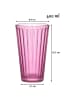 Ritzenhoff & Breker Trinkglas Lawe 400 ml in Berry