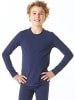 Schiesser Unterziehshirt Thermo in Blau