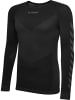 Hummel Hummel T-Shirt L/S Hummel First Multisport Herren Dehnbarem Nahtlosen in BLACK