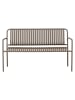 ebuy24 Gartenbank Stella Nussbaum Dekor 2er Set