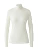 Oui Langarmshirt in gardenia