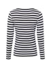brookshire Langarmshirt in marine weiß