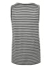 My Essential Wardrobe Jerseytop LisaMW Loose fit in Black W.White stripe