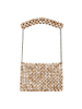 myMo at night Damen Handtasche in Beige Mehrfarbig