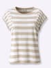 Heine Shirt in sand-weiß-gestreift