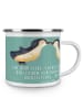 Mr. & Mrs. Panda Camping Emaille Tasse 1. Hochzeitstag Papierhoc... in Meeresbrise