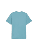 Puma T-Shirt "M Tad Essentials Solid Cat Tee (LC Small Cat)" in Blau