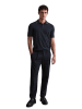 Marc O'Polo Strick-Poloshirt DFB Travel Collection in Deep Night Blue