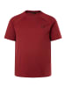 JP1880 Kurzarm T-Shirt in kastanienrot