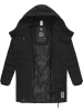 ragwear Wintermantel Teela in Black