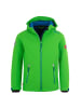 Trollkids Softshelljacke "Trollfjord" in Hellgrün / Mittelblau