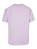 F4NT4STIC T-Shirt Schmetterling Silhouette OVERSIZE TEE in lilac