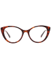 Web Frauen Optische Fassungen Vollrandige Brille Braun