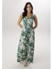 Aniston SELECTED Sommerkleid in grün-offwhite