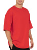 Reichstadt Herren Oversized T-Shirt in Red