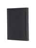 oxmox Leather Geldbörse RFID Schutz Leder 13 cm schwarz-pure 2.0