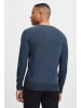 BLEND Strickpullover in blau