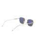 Funky Buddha Unisex Sonnenbrille Rechtwinklig Gold