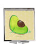 Mr. & Mrs. Panda Schminkspiegel Avocado Schwangerschaft ohne Spruch in Gelb Pastell