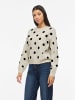 Vila Strickpullover in Super Light Natural Melan