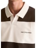 Marc O'Polo DENIM Polo-Sweatshirt relaxed in Dark Brown
