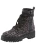 Aniston SHOES Schnürboots in grau-leo