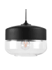 Beliani Pendelleuchten MURRAY in Schwarz/Transparent - (W) 25 x (H) 117 x (L) 25 cm