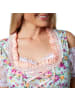 tectake Midi-Dirndl Erding Modell 2 in türkis/rosa