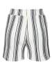 LASCANA Shorts in weiß-marine gestreift