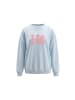 myMo Women Sweatshirt in Light Blue